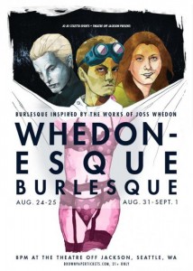 Poster for Whedonesque Burlesque