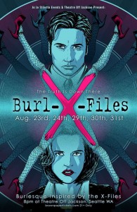 poster for the Burl-X-Files Jo Jo Stilleto