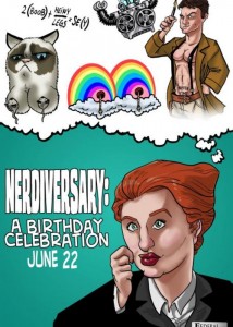 Poster for the Nerdiversary Show