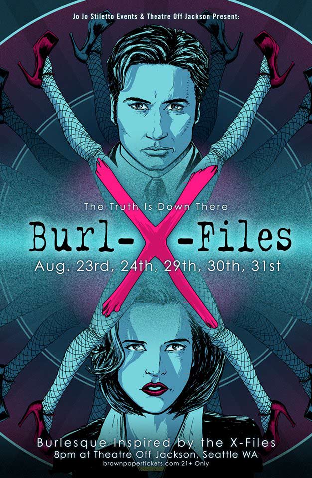 poster for the Burl-X-Files