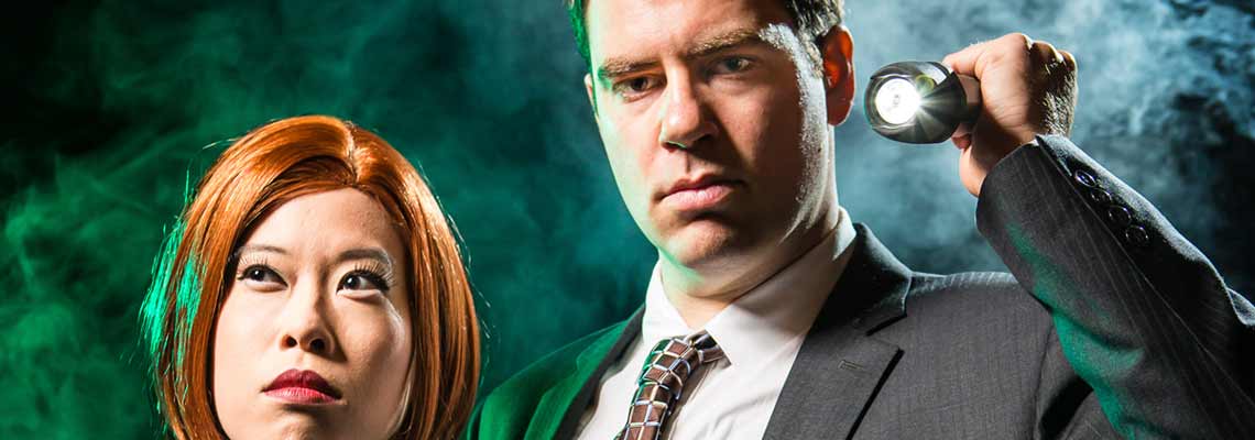 X-Files Mulder Scully Burlesque